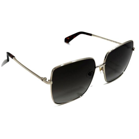 Kate Spade New York Fenton 60mm Gradient Square Sunglasses Dark Havana with Case main image 10